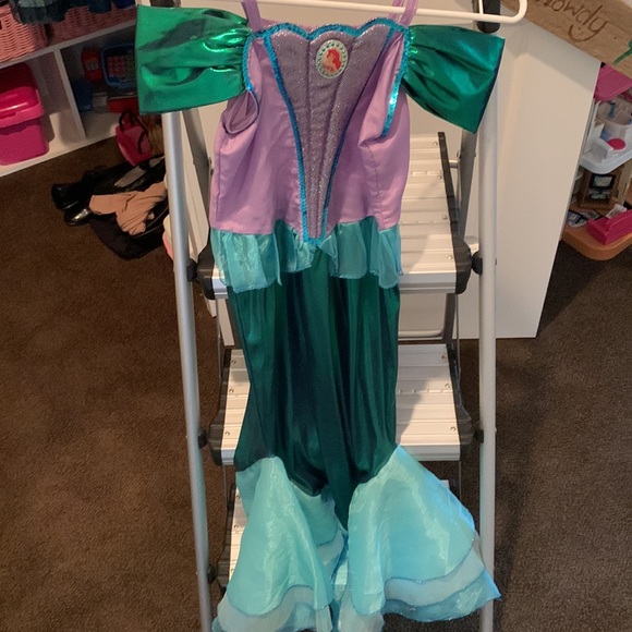 Disney Little Mermaid Halloween Costume or Dress-up Sz 6-8 - Picture 3 of 8